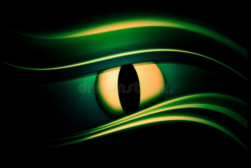 Abstract background eye