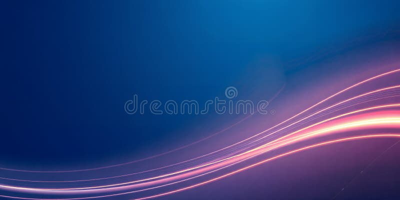 Abstract background with flowing lines. Generative AI