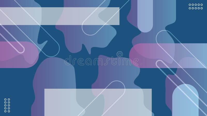 Abstract background with fluid geometric shapes, lines, and gradient colors vector illustration