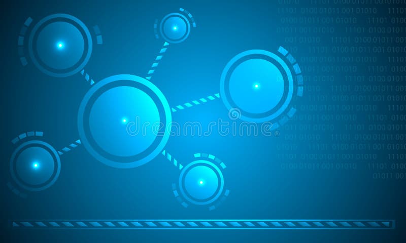Abstract background in the form of a strip of meta stock illustration