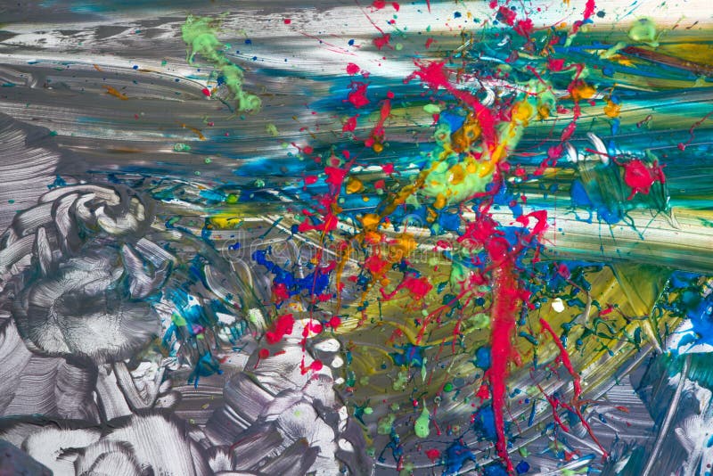 Abstract background of a free-form painting royalty free stock image Abstract background of a free-form painting royalty free stock image