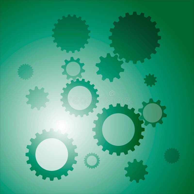 Abstract background with gears orange color royalty free illustration Abstract background with gears orange color royalty free illustration