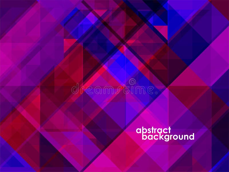 Abstract background of geometric overlaps royalty free illustration