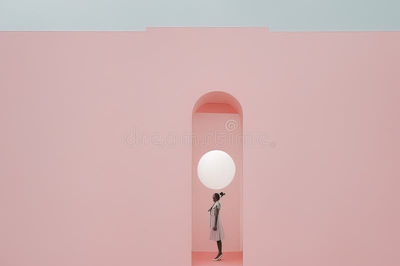 Abstract background with geometric shapesabstract background with geometric shapes3 d render. modern architecture background, empt royalty free illustration