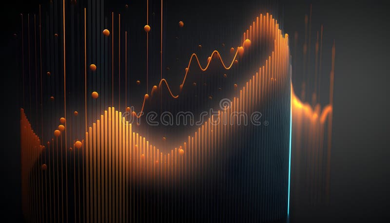 Abstract background with glowing lines. 3d rendering, 3d illustration. vector illustration