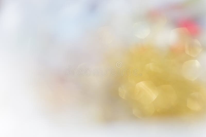Abstract background gold bokeh royalty free stock photography