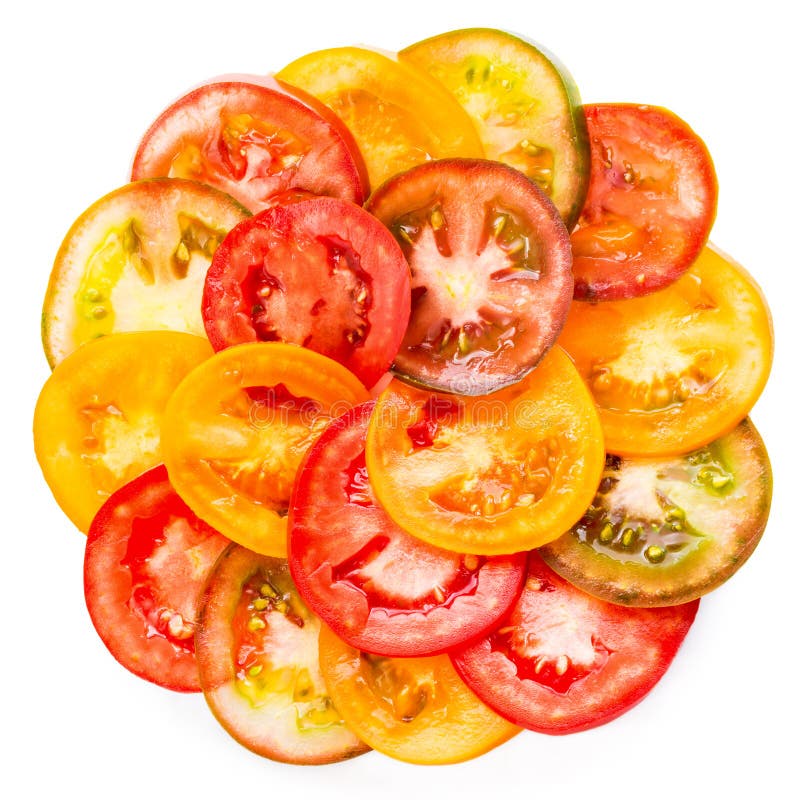 Abstract Background of Healthy natural food colorful Tomato