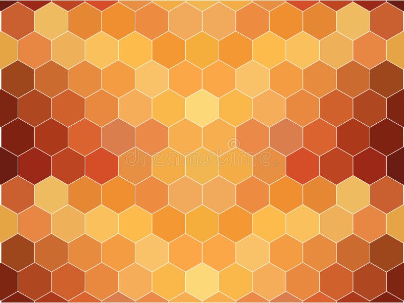 Honeycomb pattern with hexagon shape vector illustration vector illustration