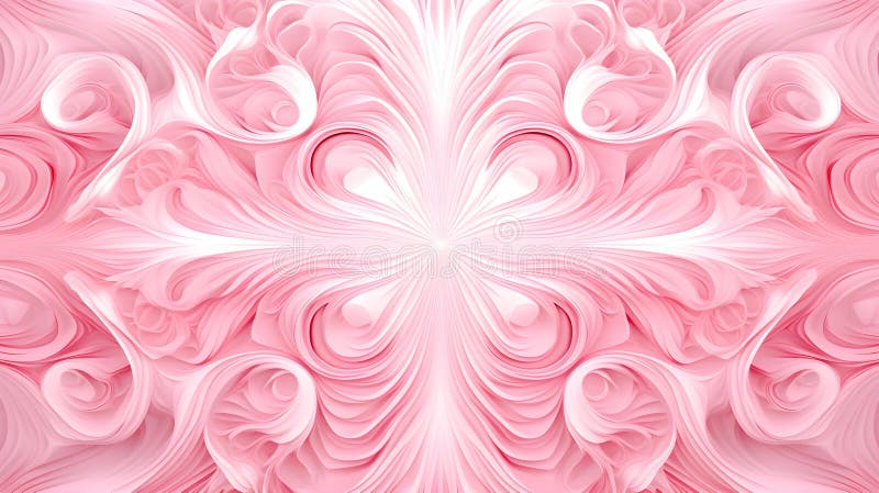 Abstract Background of intricate Patterns in light pink Colors. Antique Wallpaper royalty free illustration