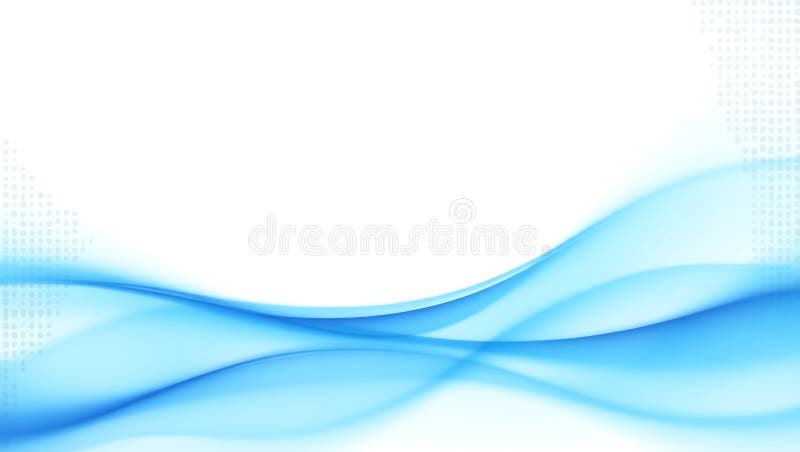 Abstract background with light blue waves flowing across a white surface creating a soft and gentle effect vector illustration