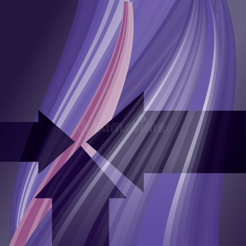 Abstract background with lines and arrows