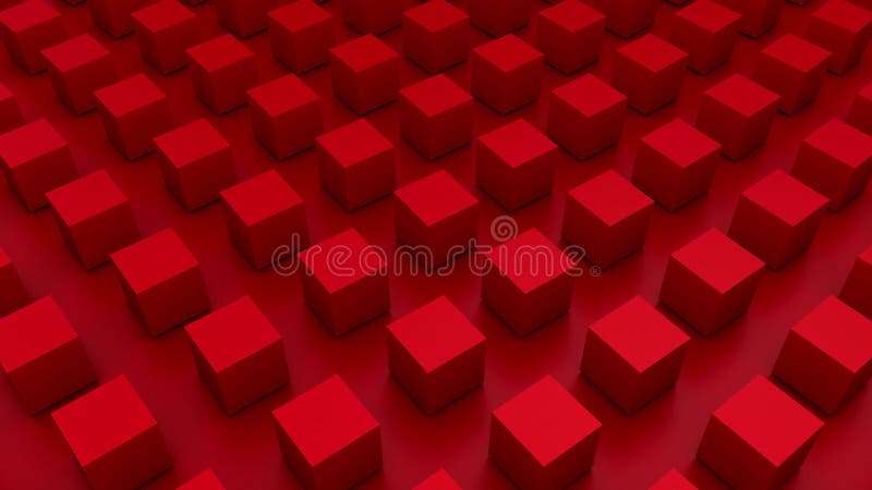 Rotating Cubes Form A Wave vector illustration