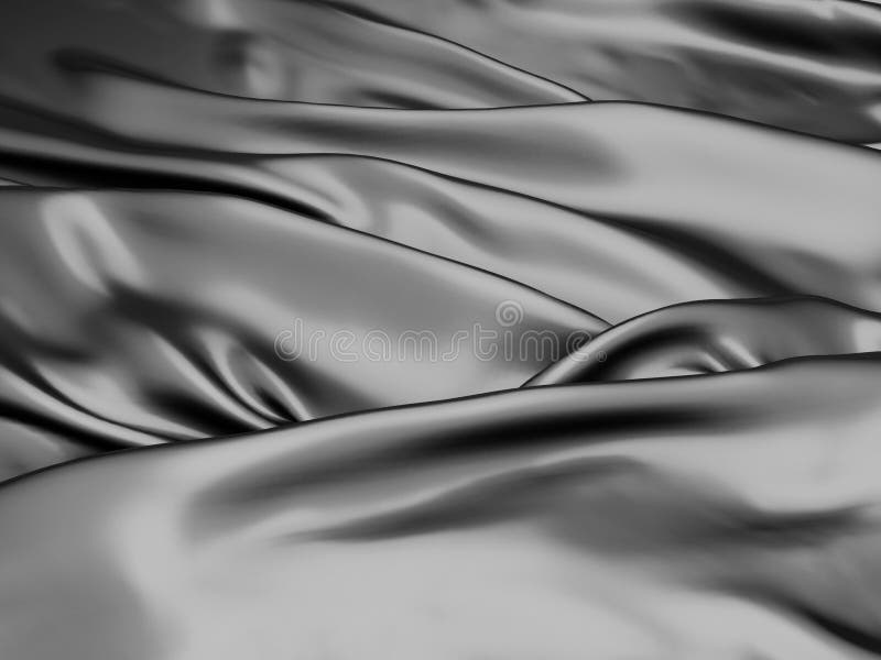 Immagini Stock - Tovaglia Elegante In Seta Nera. Esposizione Fieristica.  Elemento Di Design Per Lo Sfondo. Illustrazione Di Rendering 3d. Image  117665539