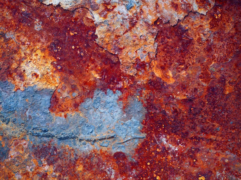 Abstract background metal rust