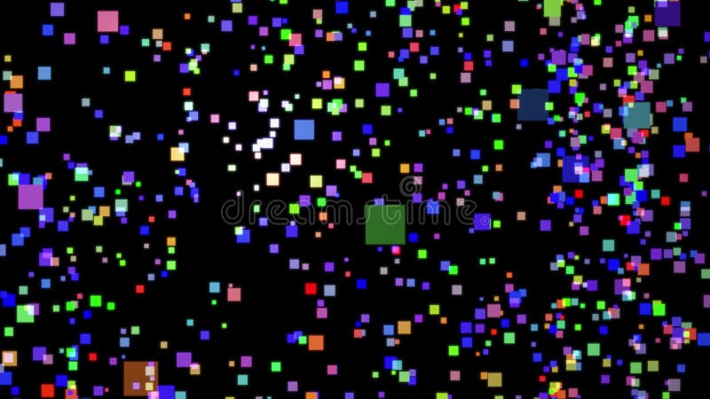Fundal abstract cu cercuri morfe în stil plat pe fundal colorat stock illustration