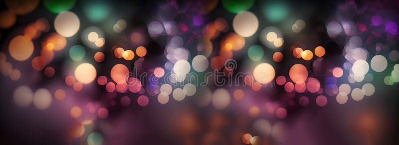 Fond abstract al bokeh multicolorat vector illustration