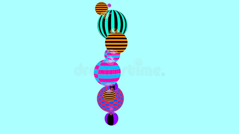 Abstract background with multicolored decorative balls stock illustration Abstract background with multicolored decorative balls stock illustration