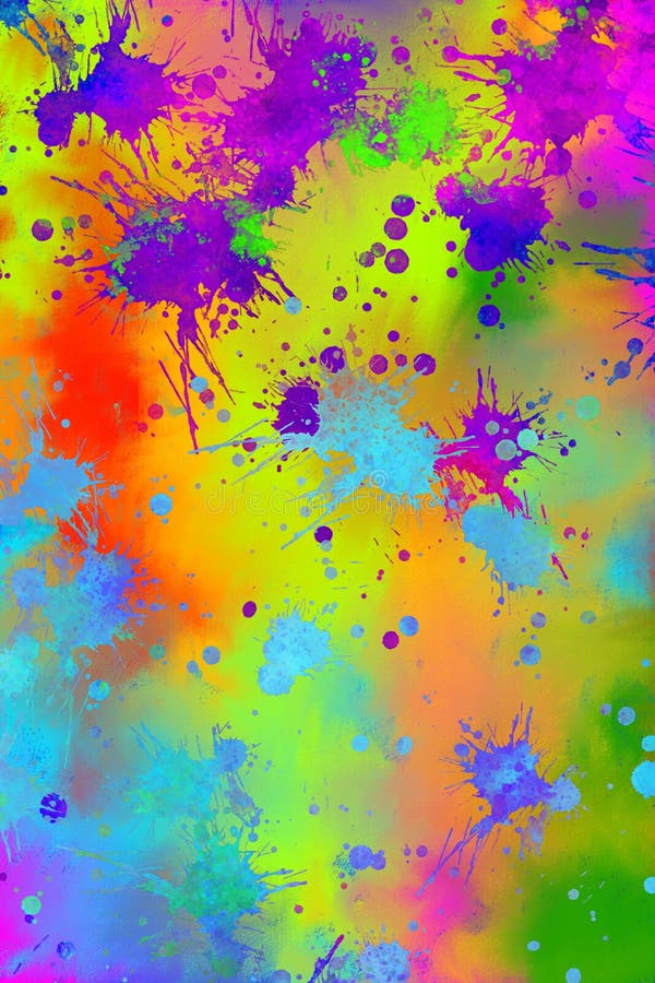 Abstract background, multicolored texture and pattern, Digital painting stock images
