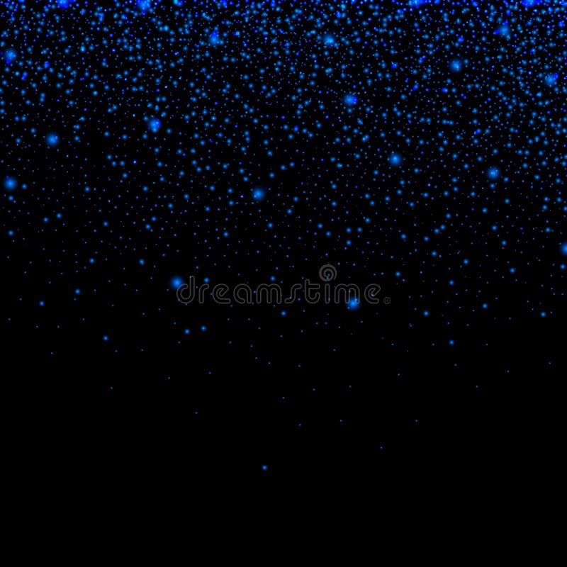 Abstract Background with Neon Glitter Particles Effect on Black Stock ...