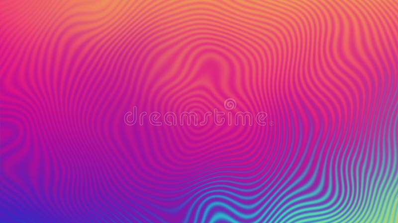 Abstract background with neon wave ripples. Wavy dynamic surface. Motion design template. Transform abstract curved vector illustration