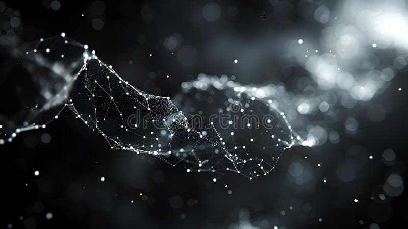 Abstract background. Network connection structure royalty free stock image