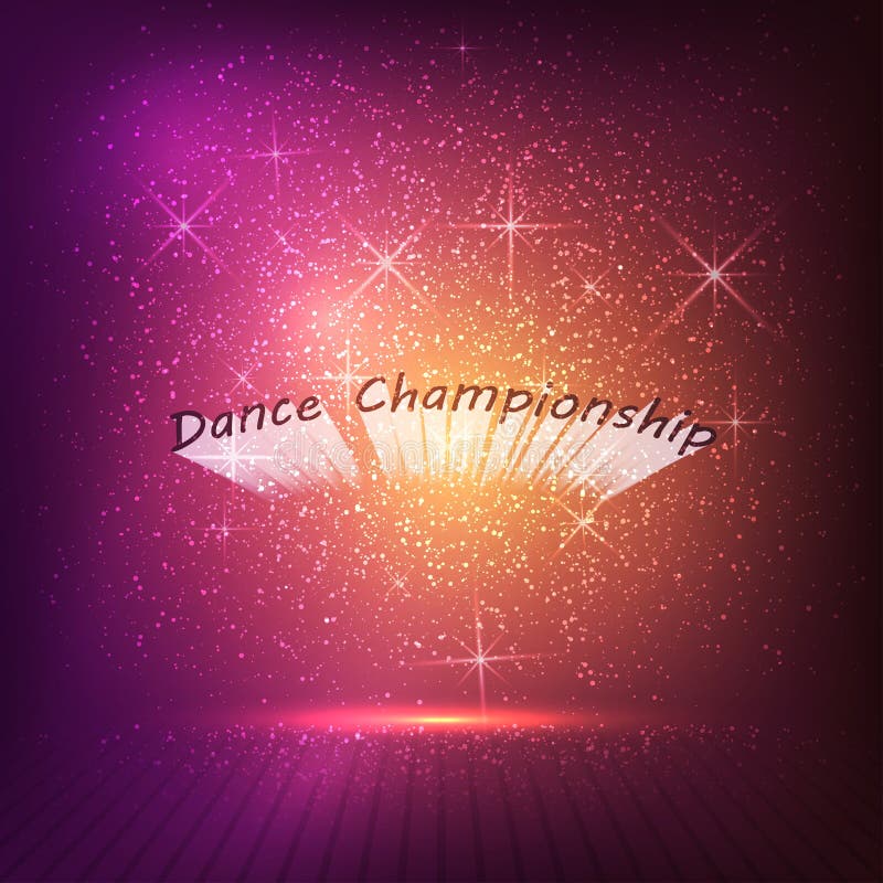 Dance championship stock vector. Illustration of dreams - 109547306