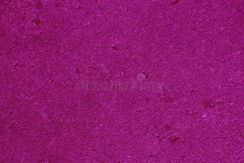 Purple rough wall of the house as a close-up background. stock photo