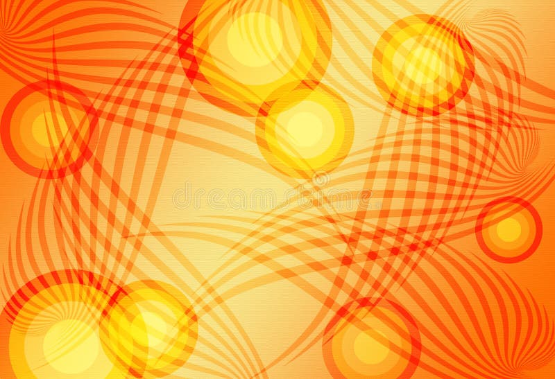 Abstract background orange