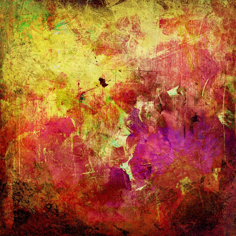 Abstract Background Painting Stock Illustration Illustration of