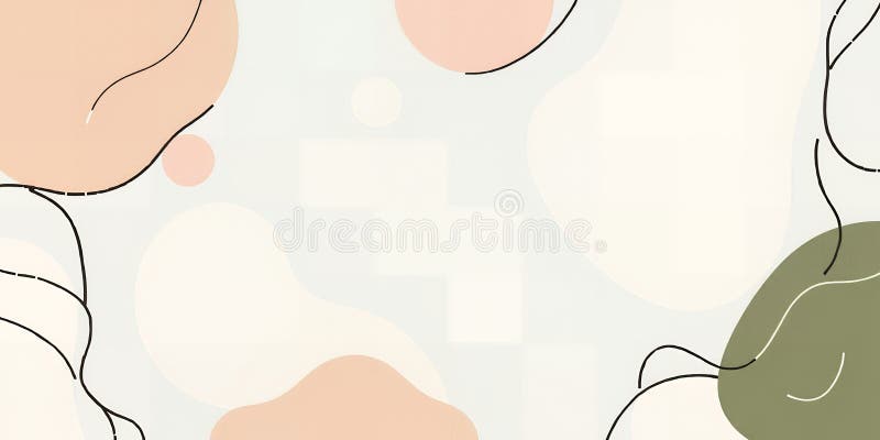 Abstract background with pastel colors vector illustration