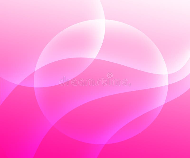 Abstract background pink and white gradient with circles royalty free illustration
