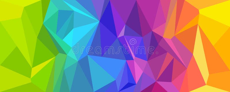 Abstract background polygon colorful.