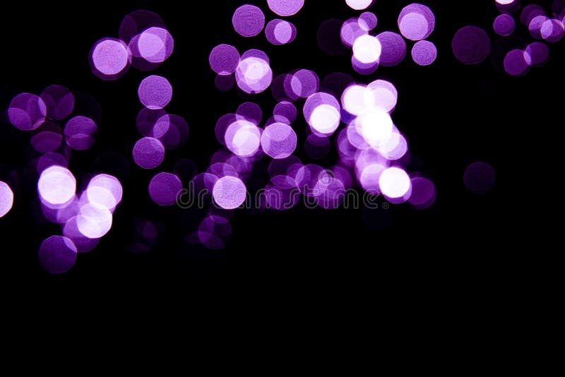 Abstract Background Purple Bokeh with Black Background Stock Image Image of event, holiday