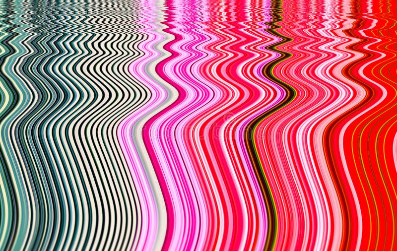 Abstract background of Rainbow color on water surface wrinkles vector illustration Abstract background of Rainbow color on water surface wrinkles vector illustration