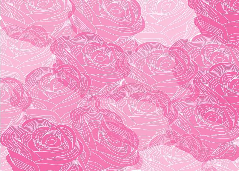 Abstract background with roses