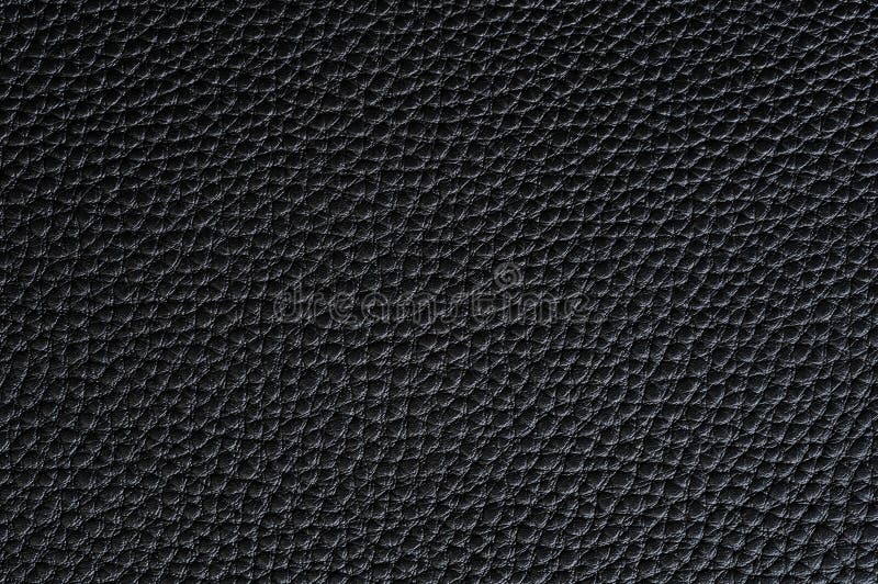 Abstract Background of Seamless Black Leather Texture Stock Photo - Image  of label, luggage: 196364164
