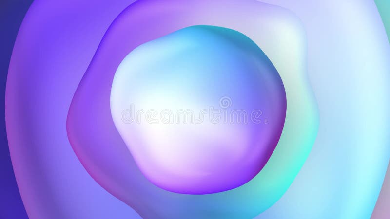 Abstract Growing Circles Background Seamless Looping motion vector illustration