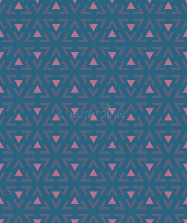 Abstract background from seamless triangular pattern. stock illustration
