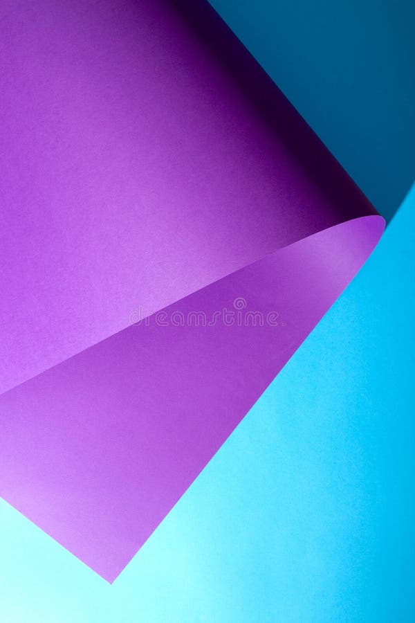 Abstract Background of Sheets of Colored Paper Stock Image Image of