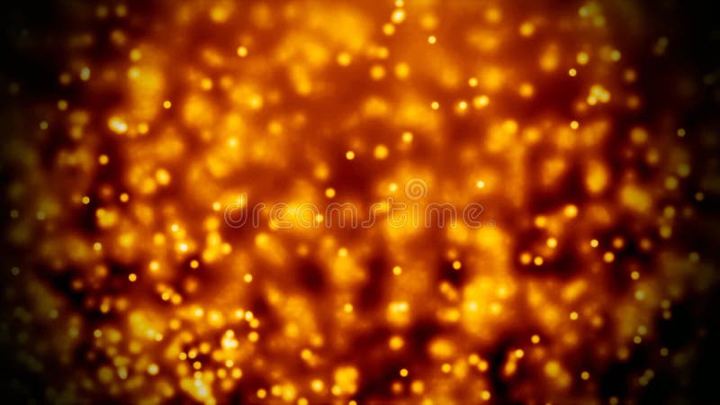 Abstract background with shimmering yellow animation, for presentations stock illustration