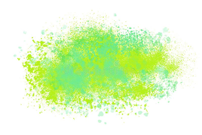 Abstract Background Painting Spots Spatter in Many Colors. Stock