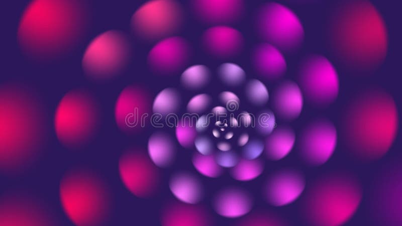 Abstract background spiral flower petal pink red gradient