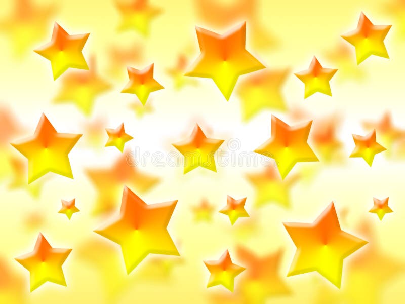 Abstract background with stars