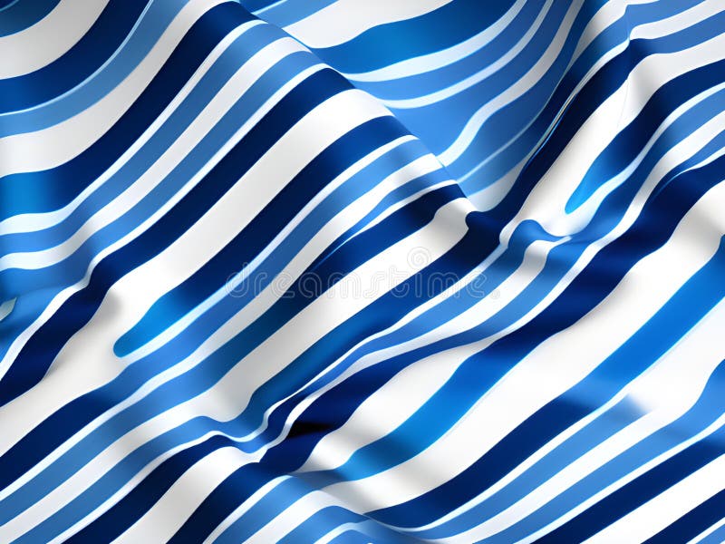 Abstract Background, Striped Wallpaper, Blue and White Fabric Texture