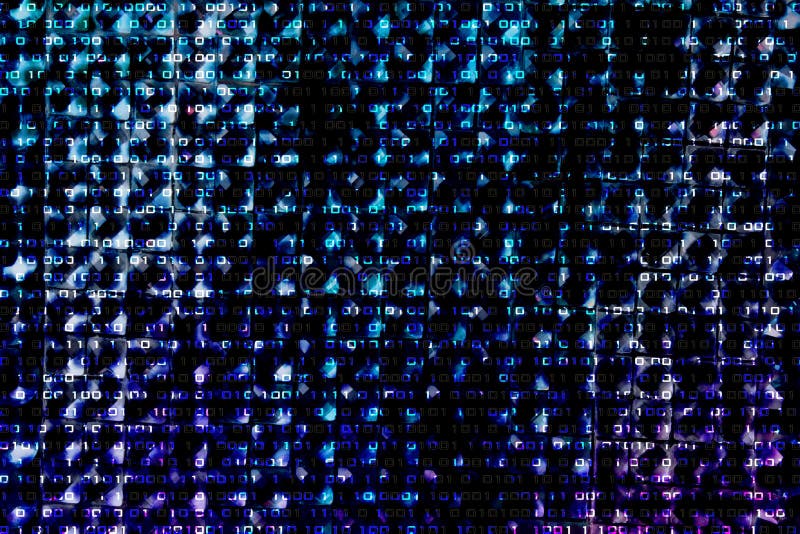 Abstract Binary Background stock photo. Image of binary - 158210884