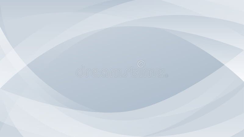 Vector Abstract Light Grey Gradient Background with Overlaying Curves royalty free illustration