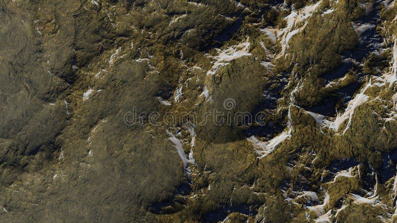 Abstract background, texture of a alien planet, realistic texture of the surface of an alien planet, abstract surface texture stock illustration