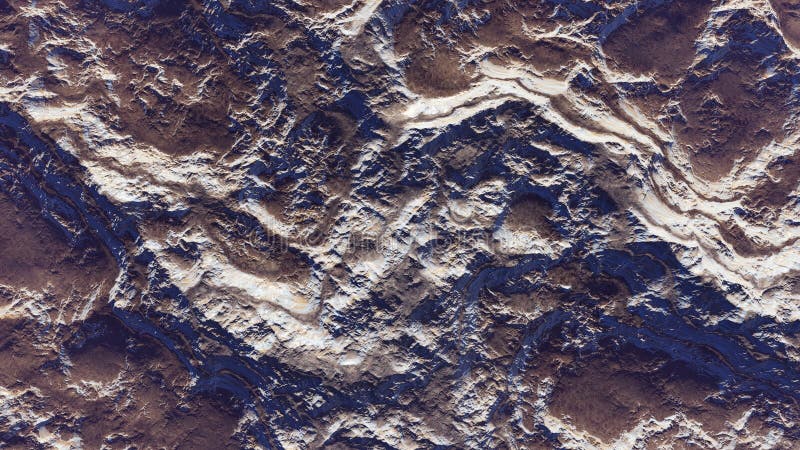 Abstract background, texture of a alien planet, realistic texture of the surface of an alien planet, abstract surface texture stock illustration