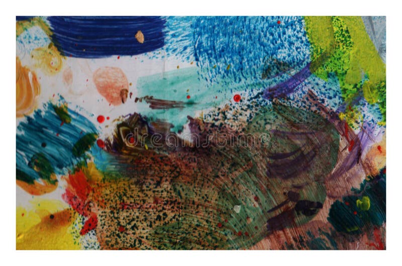 Abstract background, texture of mixed paints of different colors texture for a modern creative background
