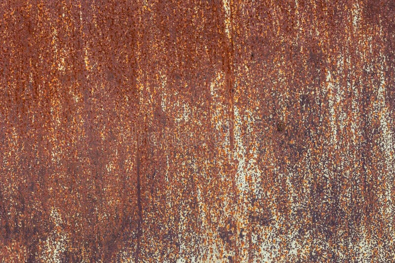 Abstract Background and Texture of with Orange Rust and Leftovers of